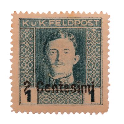 Austria K.U.K. Feldpost WW1 overprinted set of 18 stamps - mint hinged