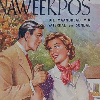 Naweekpos - Die maandblad vir Saterdae en Sondae - Mei 1954 to April 1955