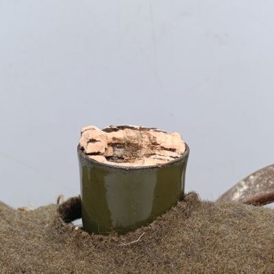 WW2 SA Army metal water bottle in pouch