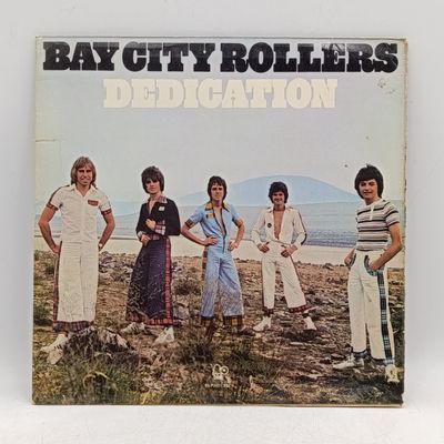 Bay City Rollers - Dedication LP vinyl record - BLPJ(D)2015 - Emi rigadiers - VG overall