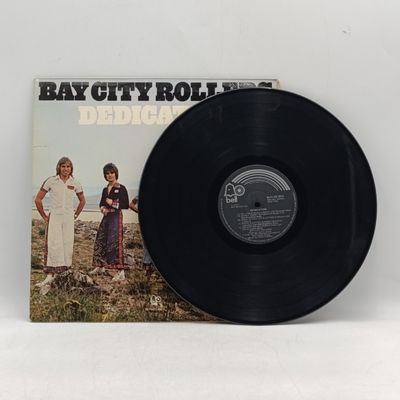 Bay City Rollers - Dedication LP vinyl record - BLPJ(D)2015 - Emi rigadiers - VG overall