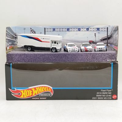 Hot Wheels Premium BMW die-cast racing toy car set