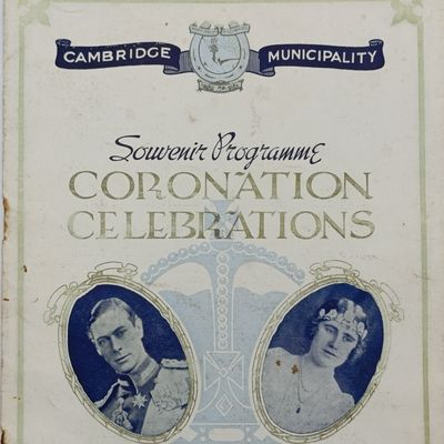 1937 Cambridge Coronation Celebrations Souvenir programme