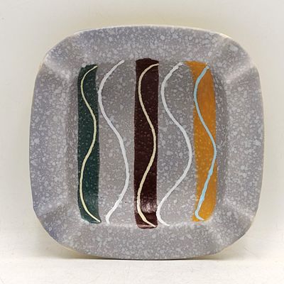 Vintage Mid-Century German ceramic ashtray