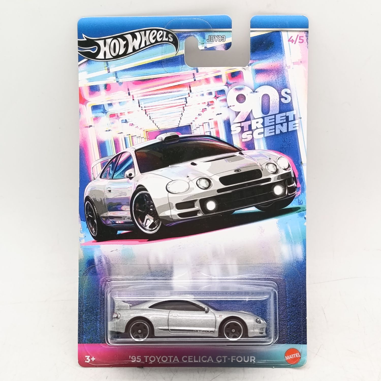 Hot Wheels 90's Street Scene 1995 Toyota Celica GT-Four toy car - sealed