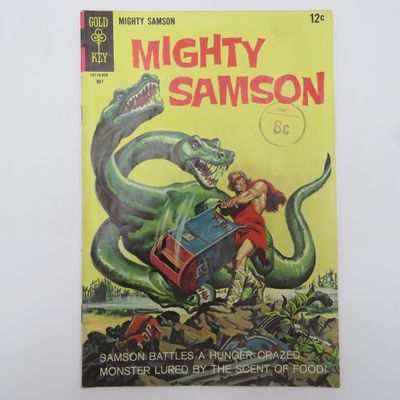 Vintage Mighty Samson #14 comic book, May 1968 - Gold Key