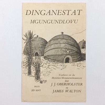 Dinganestat Mgungundlovu vintage booklet