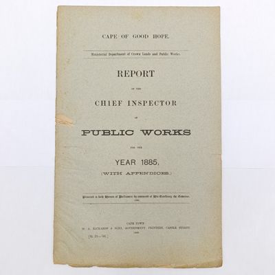 Cape of Good hope report 1885 Report of the chief inspector