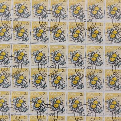 South West Africa SACC 251BF set of full sheets - mint and used