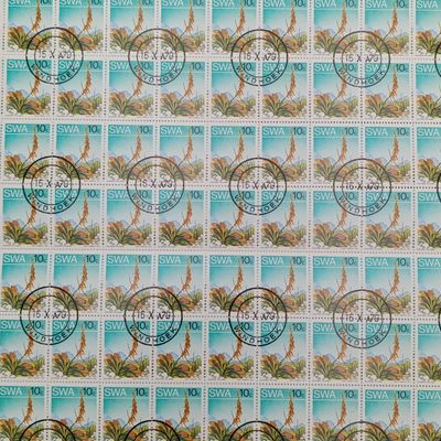 South West Africa SACC 258BF set of full sheets - mint and used