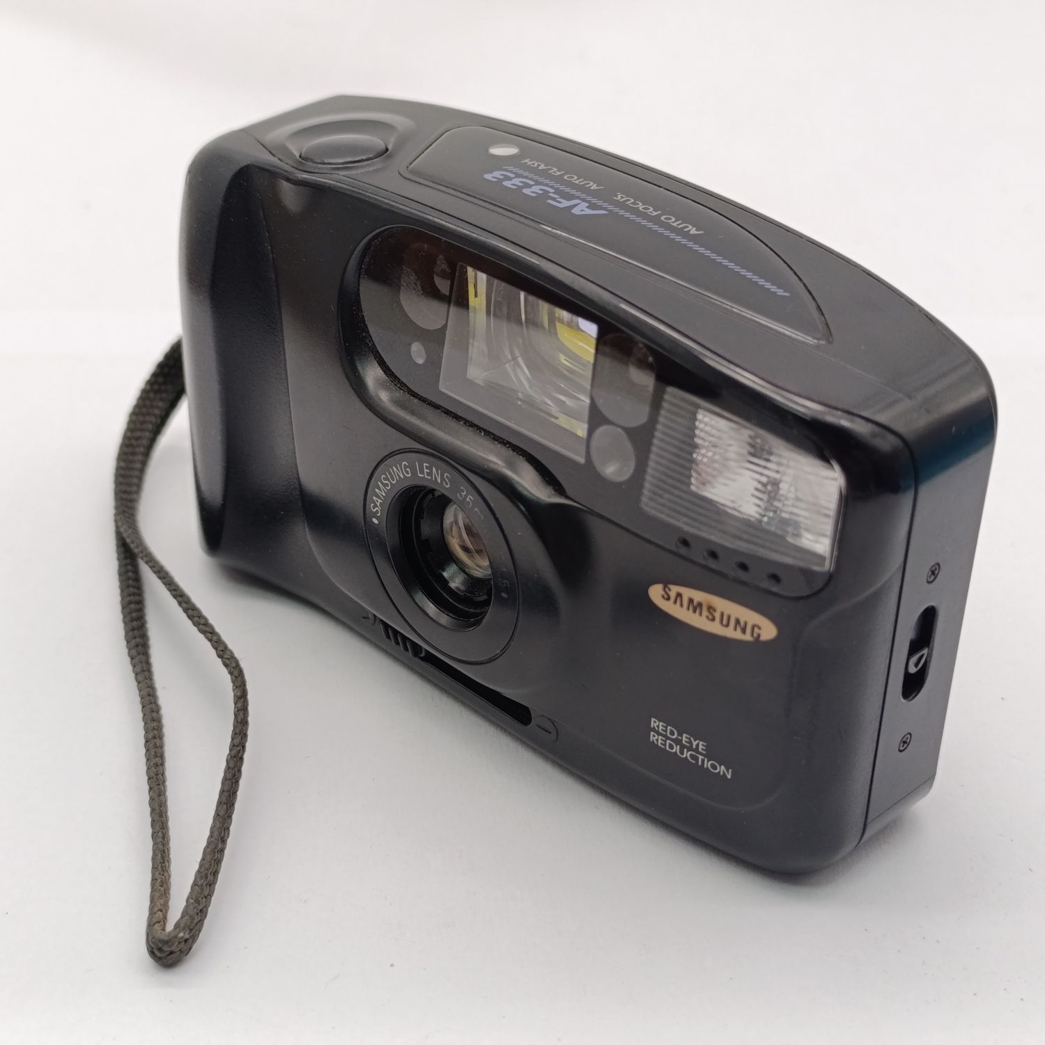 Samsung AF-333 compact 35mm pocket camera - working - no batteries