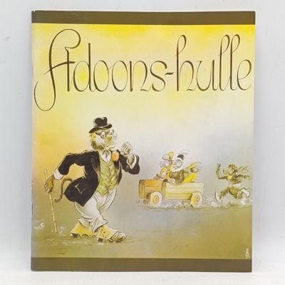 Lot of 3 T.O Honiball cartoon books - Oom Kaspaas, Adoons-hulle, Jakkals en Wolf
