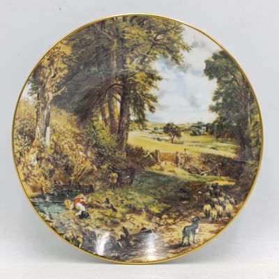 Coalport John Constable 1776-1837 The Cornfield porcelain plate