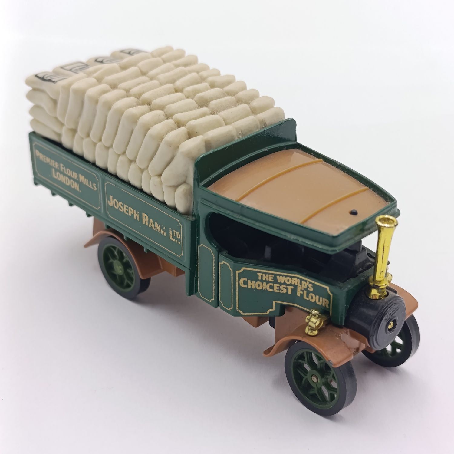 Matchbox Models of Yesteryear Y-27 Foden C-type steam wagon die-cast model car - Joseph Rank Ltd. Premier Flour Mills London