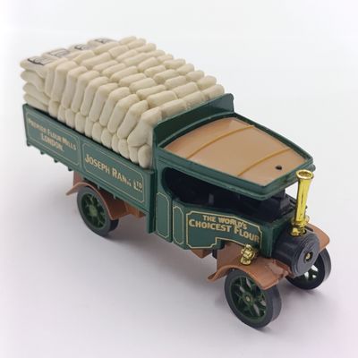 Matchbox Models of Yesteryear Y-27 Foden C-type steam wagon die-cast model car - Joseph Rank Ltd. Premier Flour Mills London