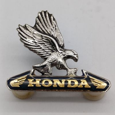 Vintage Honda motorcycles badges