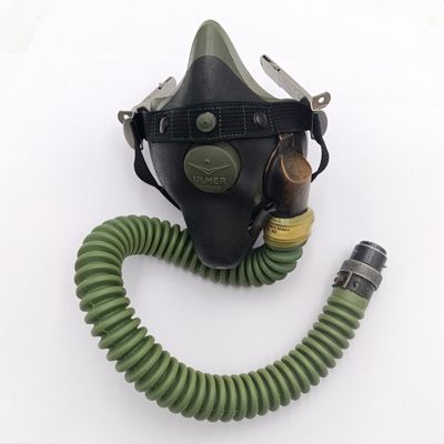 SA Air Force Mirage Pilot gas mask - Ulmer France