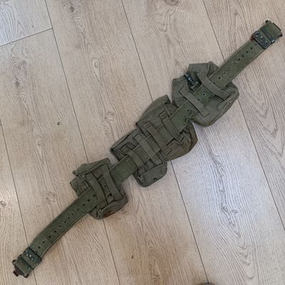 SADF Webbing belt with pouches