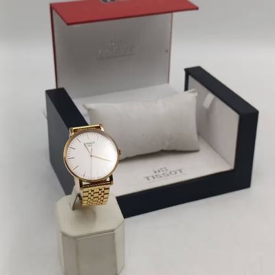 Tissot Everytime T109.410A classic gold colour quartz mens watch in box
