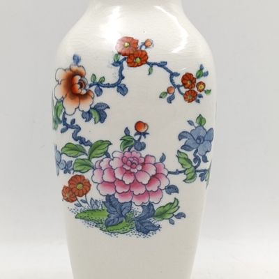 Antique Whieldon Ware porcelain vase by F. Winkle and Co