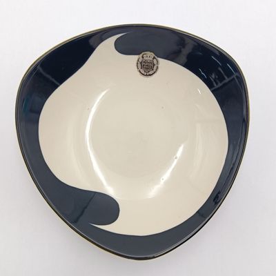 Vintage Flora Plateel Gouda handpainted bowl