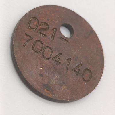 SPCA dog tag with Cape Town number