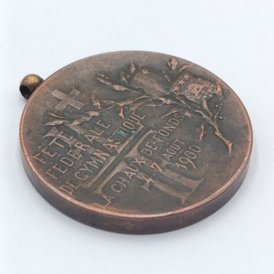 1900 Swiss Federal Gymnastics festival medal