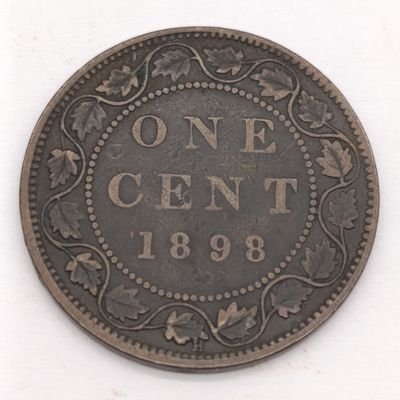 1898 Canada one cent