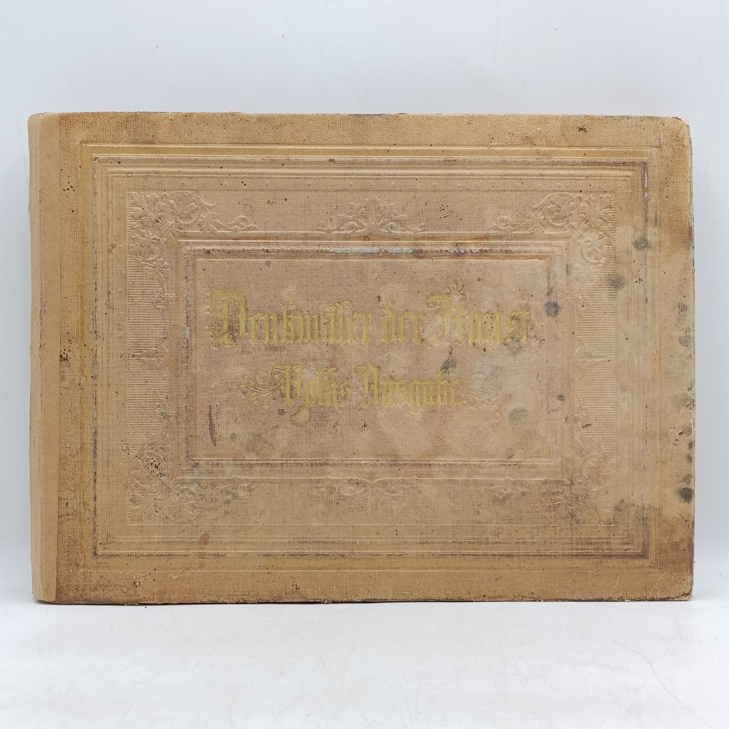 German issue - Monuments of Art by Dr Wilhelm Lubke - 1864 edition