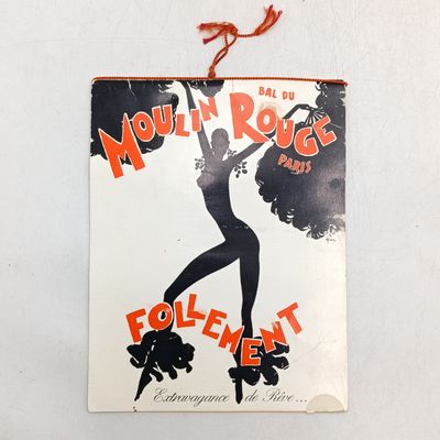 Bal du Moulin Rouge Follement brochure - Circa 1970