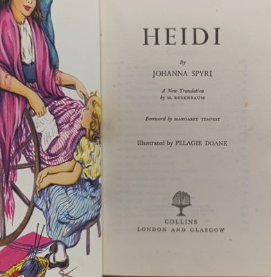 Heidi by Johanna Spyri 1979