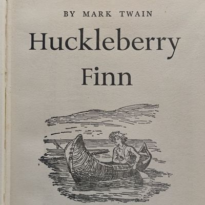 Huckleberry Finn by Mark Twain - Early 1900's