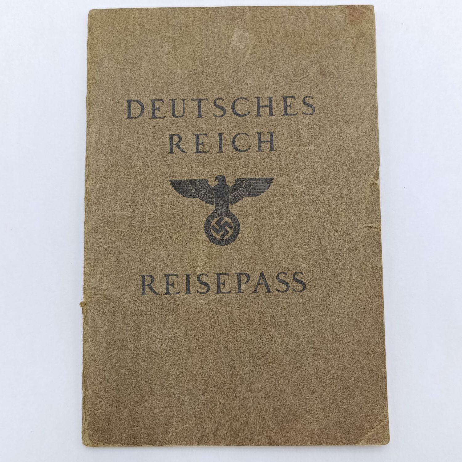 Nazi Germany Reisepass 1937 - Issued to Emma Gartze in Windhoek, German South West Africa