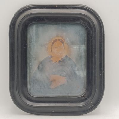 Photographic portrait by the Hein Hamilton of Port Elizabeth late 1800's  ( framed)