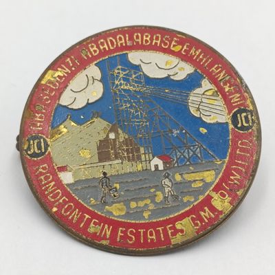 Randfontein Estates Gold Mine badge - rarely seen