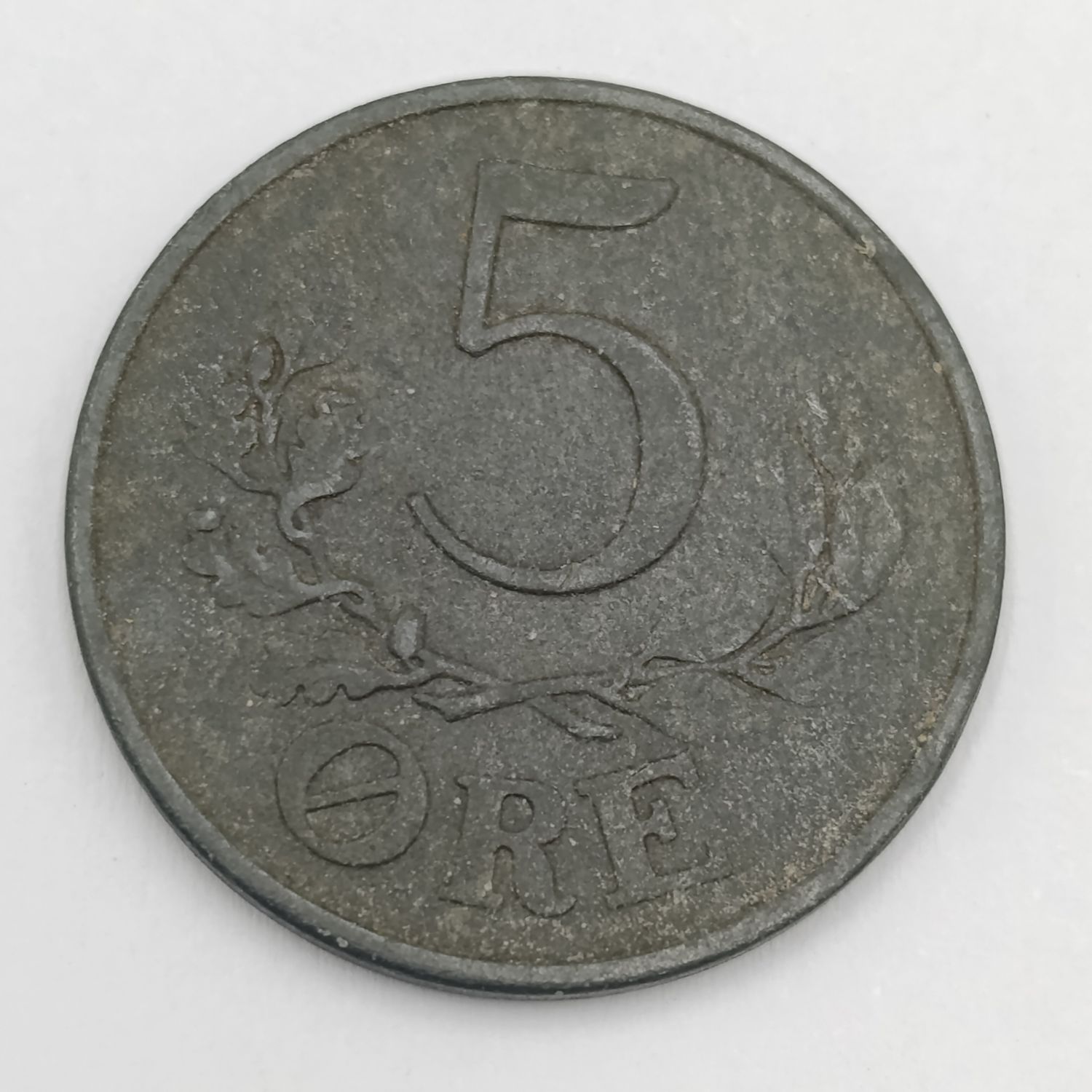 1942 Denmark 5 Ore AU