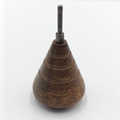 Vintage wooden spinning top