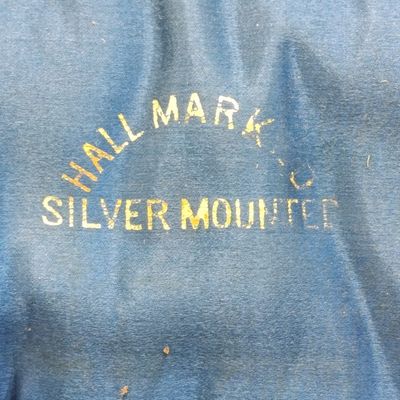Hallmarked silvermounted carvery set - sterling surrounds