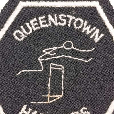 Queenstown Harriers Hurdles badge