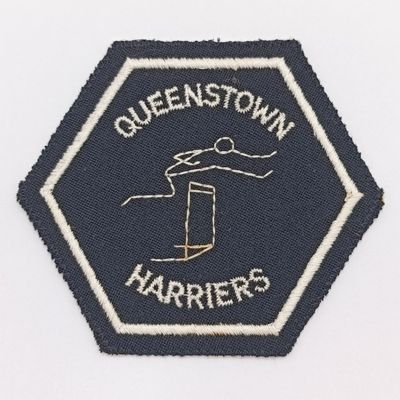 Queenstown Harriers Hurdles badge