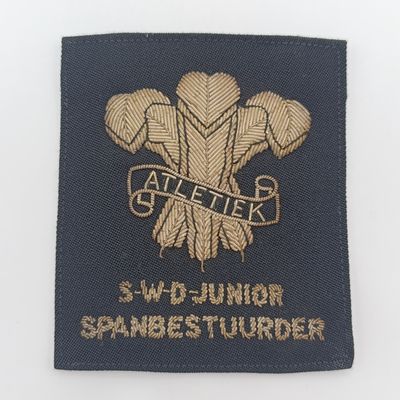 SWD Athletics Junior Team manager Blazer badge