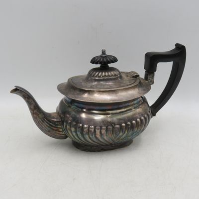 Vintage EPNS silverplated tea set - Tea pot, Sugar bowl, milk jug