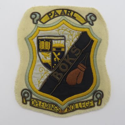 Vintage Opleidings Kollege Paarl boxing blazer badger pair