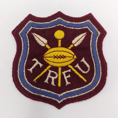 Vintage Transkei Rugby Union (TRFU) blazer badge