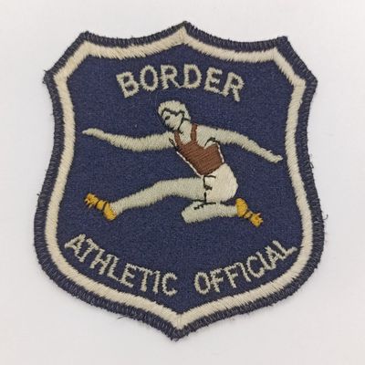 Border Athletics Official blazer badge