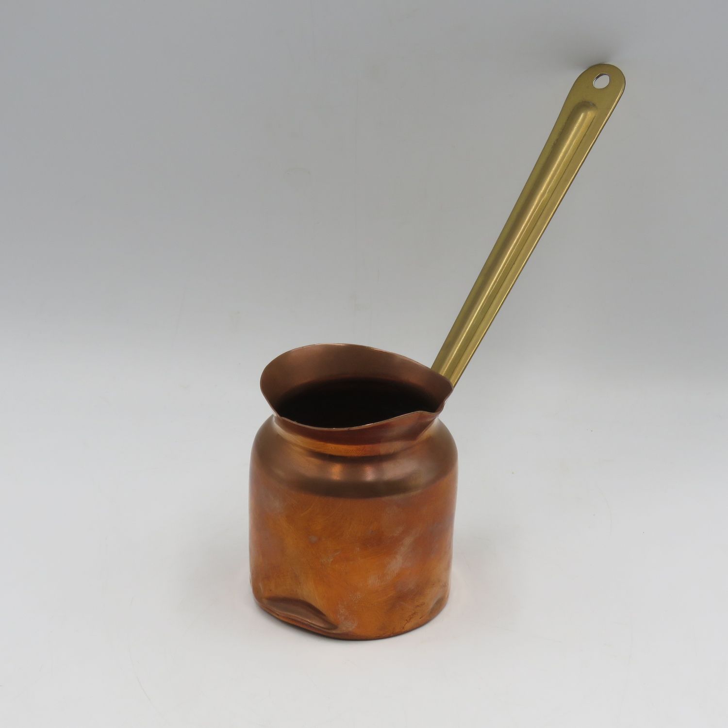 Vintage copper Turkish coffee pot