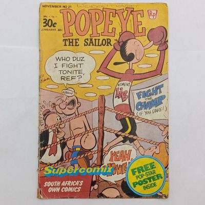 Supercomix Popeye The Sailor No.21 - November 1981