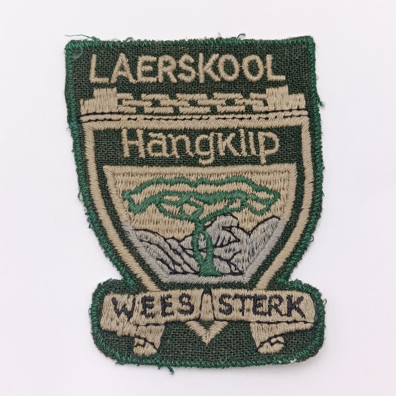 Vintage Hangklip Primary school Queenstown blazer badge