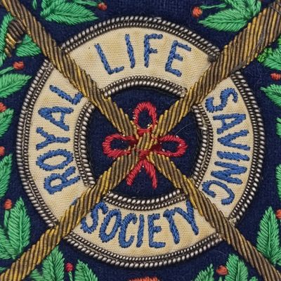 Royal Life saving society blazer breast badge