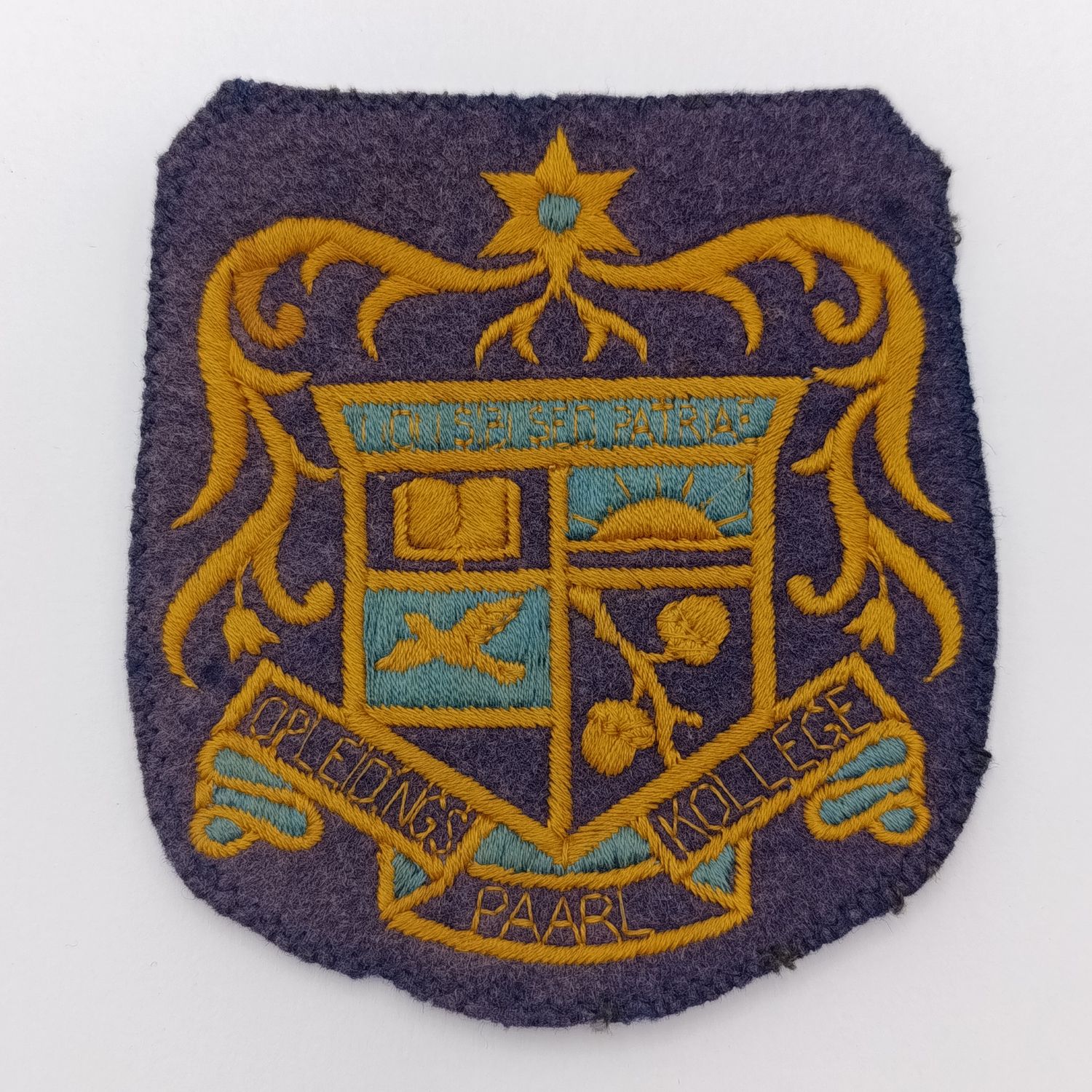 Vintage Opleidings Kollege Paarl Blazer badge